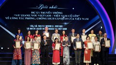 175 tác phẩm được trao Giải thưởng toàn quốc về thông tin đối ngoại lần thứ VI
