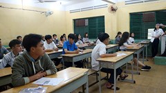 Bài thi của các thí sinh có biểu hiện sốt, ho, khó thở sẽ được xử lý theo khuyến cáo của ngành Y tế