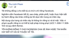 Cảnh báo người dùng Facebook lại mắc lừa trò đùa quyền riêng tư