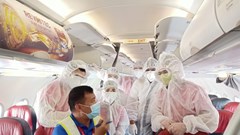 Vietjet thực hiện chuyến bay hỗ trợ hành khách mắc kẹt tại Đà Nẵng về Hà Nội, TP.HCM