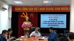 Trao thưởng tác phẩm lý luận, phê bình văn học, nghệ thuật xuất bản năm 2019: Không theo lối mòn