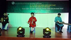 Trường ĐH Văn hóa TP.HCM: Gần 260 thí sinh đăng ký dự thi năng khiếu nghệ thuật