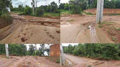 Làm đường, lại “quên” làm cống?