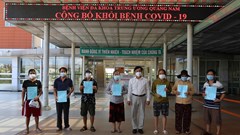 42/96 bệnh nhân Covid-19 ở Quảng Nam được điều trị khỏi bệnh