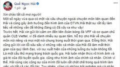 Quế Ngọc Hải xin lỗi sau sự cố vi phạm bản quyền