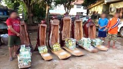 Hà Tĩnh: Triệt phá đường dây vận chuyển gần 3 tạ ma tuý giấu trong tượng Phật