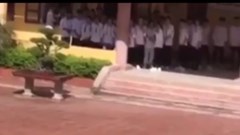 Về clip học sinh bị bảo vệ đánh dã man trong sân trường:  Nhà trường chưa nói hết sự thật!