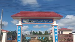 Trường Trung học cơ sở (THCS) Lê Quý Đôn (Gia Lai): Trực đánh trống cũng bắt phụ huynh đóng tiền hằng năm