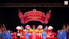 Đông đảo các thế hệ nghệ sĩ dự Lễ Giỗ tổ sân khấu dân tộc