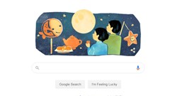 Google mừng Tết Trung thu Việt Nam với ảnh đại diện mới