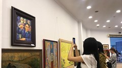 Trưng bày 250 tác phẩm tại Triển lãm mỹ thuật Thủ đô nhân kỷ niệm 10.10