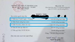 Vì sao lại “xin” tiền học sinh để chi cho hoạt động của giáo viên?