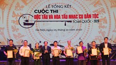 Bế mạc cuộc thi Độc tấu và Hoà tấu nhạc cụ dân tộc toàn quốc 2020