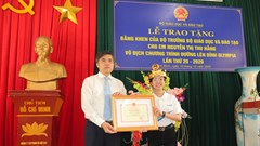 Vinh danh quán quân Đường lên đỉnh Olympia 2020