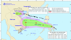 Bão số 7 Nangka suy yếu gần bờ, xuất hiện áp thấp nhiệt đới mới