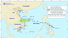 Áp thấp nhiệt đới sẽ gây mưa lớn nhiều ngày tại các tỉnh Trung Bộ