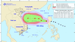 Công điện yêu cầu theo dõi chặt diễn biến của bão số 8 Saudel trên biển Đông
