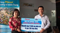 Người lao động Vinamilk ủng hộ gần 4 tỉ đồng hỗ trợ người dân vùng lũ