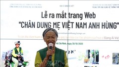 Ra mắt trang web lưu giữ hơn 2.000 ký họa “Chân dung Mẹ Việt Nam anh hùng”