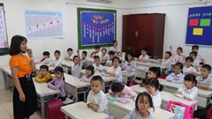 Chưa rõ nguyên nhân làm  hơn 100 học sinh tiểu học Nguyễn Trãi nghỉ học