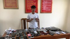 Bắt giữ tên trộm đột nhập cửa hàng “ẵm” 80 điện thoại di động