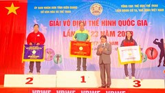 Kết thúc Giải Vô địch Thể hình quốc gia, TP. Hồ Chí Minh nhất toàn đoàn