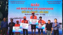 Kết thúc Giải vô địch đua vỏ composite quốc gia lần thứ I
