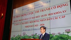 Thi sáng tác tranh cổ động tuyên truyền bầu cử đại biểu Quốc hội khóa XV