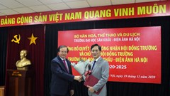 Công bố Quyết định công nhận Hội đồng Trường Đại học Sân khấu Điện ảnh Hà Nội và Học viện Múa Việt Nam