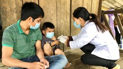 Quảng Ngãi tiêm phòng bệnh bạch hầu cho 19.000 trẻ 7 tuổi