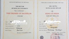 Một sự thật về bằng giả