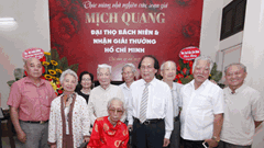 Chúc mừng nhà nghiên cứu, soạn giả Mịch Quang nhận Giải thưởng Hồ Chí Minh