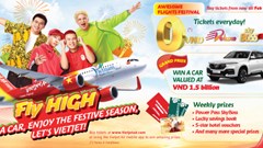 Vietjet giới thiệu lễ hội bay "chất" trúng quà chất ngất với phong cách người dẫn đầu