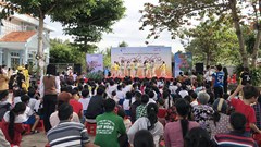 Hành trình “Bước chân phù sa” của sinh viên trường Đại học Văn hóa TP.HCM