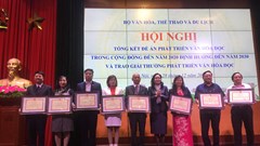 Tổng kết Đề án Phát triển văn hóa đọc trong cộng đồng đến năm 2020, định hướng đến năm 2030: Những tấm gương gieo mầm trí tuệ
