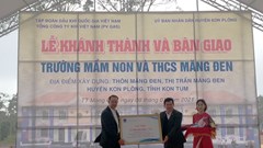 PV GAS tài trợ 12 tỉ đồng xây dựng trường học Kon Tum|