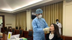 Hơn 10.000 mẫu xét nghiệm lần 2 của đại biểu và khối phục vụ Đại hội Đảng đều âm tính với SARS-CoV-2