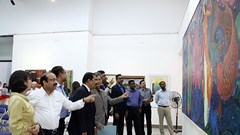 Khai mạc Triển lãm mỹ thuật Việt Nam - Ấn Độ