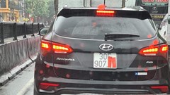 Hành vi che biển số né phạt nguội có thể bị xử lý hình sự