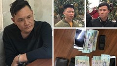 Bắt nhóm đối tượng thu tiền “bảo kê” chợ hoa Tết