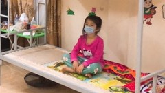 Tết đặc biệt với các cháu học sinh cách ly tại Trường Mầm non Bạch Đằng (Hải Dương)