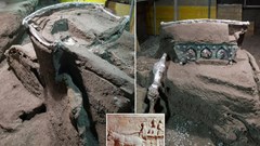 Tìm thấy chiến xa La Mã cổ đại toàn vẹn chưa từng có