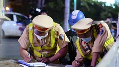 Hơn 5.000 tài xế vi phạm nồng độ cồn bị xử phạt trong 7 ngày cao điểm