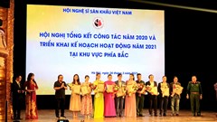 Hội Nghệ sĩ Sân khấu Việt Nam: Trao 33 giải thưởng cho nghệ sĩ, tác phẩm xuất sắc năm 2020