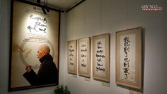 Triển lãm 100 tác phẩm thư pháp của Thiền sư Thích Nhất Hạnh