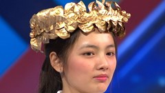 Nữ sinh giành vòng nguyệt Olympia "gây sốt" vì xinh đẹp, nhiều tài lẻ