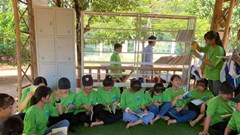 Thư viện nhà Rông trong trường học