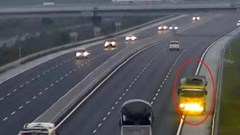 Tước giấy phép lái xe đối với tài xế đi ngược chiều trên cao tốc