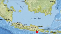 Động đất mạnh ngoài khơi Indonesia, 6 người thiệt mạng