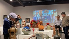 Sức sáng tạo tại triển lãm gốm nghệ thuật “Sắc Hạ”